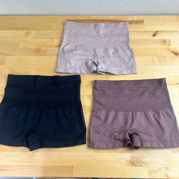 Skinnygirl Smoothers & Shapers High Waist Boy Short Shapewear Set of 3 Small - Picture 3 of 7